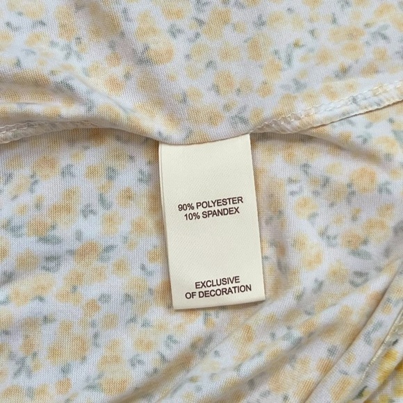 Laura Ashley - ‘Yellow Flowers’ nightgown. Very Soft. SZ: M,L,XL. NWT - Picture 5 of 6